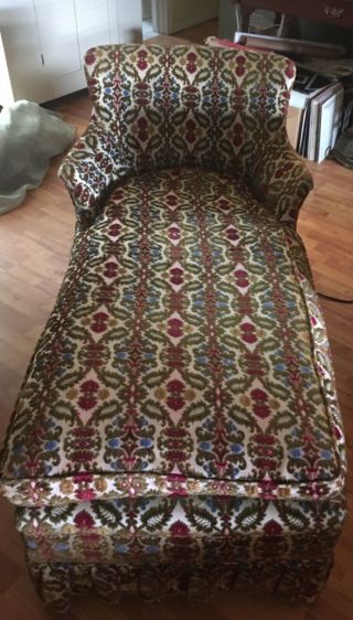 Vintage Fainting Couch 62” X 27” 1950’s