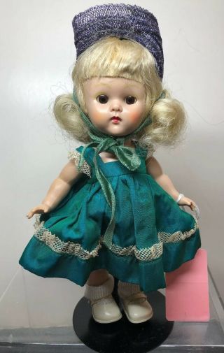 7” Vintage Vogue Ginny Doll Straight Leg Walker Painted Brow Candy Dandy S 2