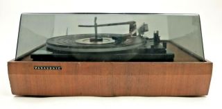 Vintage Panasonic Rd 7703 Automatic Turntable Record Changer Player & Dust Cover