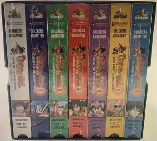Dragon Ball: The Saga Of Goku (vhs) Vintage Collectible