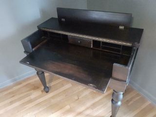 1915 to 1920 Antique Spinet Writing desk 2