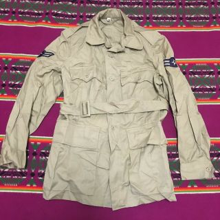 Vintage 50s Us Air Force Tropical Jacket Cond 40r 1956