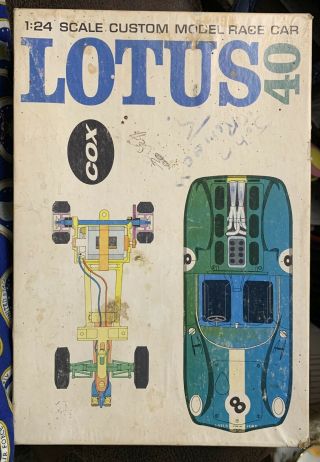 Vintage 1/24 Cox Lotus 40 Slot Car