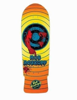 Santa Cruz Rob Roskopp Reissue Skateboard Deck Target Ii