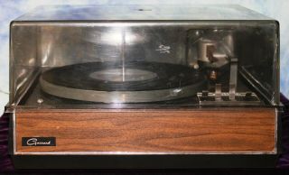 Vintage Garrard Lab 80 Automatic Turntable With Dust Cover