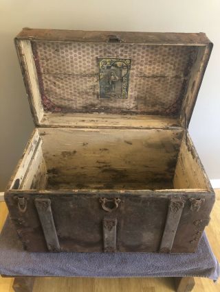 Antique Trunk From 1800’s
