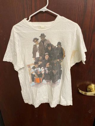 Beastie Boys X Run Dmc Together Forever Tour Vintage Rap T - Shirt (men 