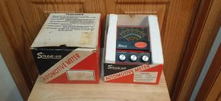 Vintage Snap - On Mt - 926 Multimeter Ohm Volts Dwell & Rpm 4 5 6 8 Cylinders -