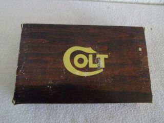 Vintage Colt Gold Cup Nat.  Match Mk Iv Box & Paperwork