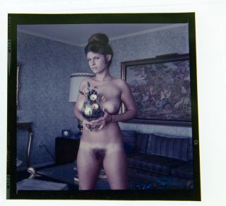 Bunny Yeager Estate 1960s Color Transparency Cary Hayden Nude Miami Jockey Club 2