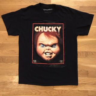 Vintage Child’s Play T - Shirt 2004 Size Large Chucky Horror Movie Tshirt Graphic