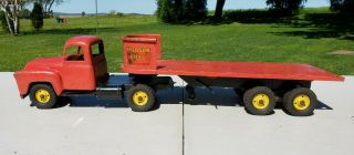 Vintage Tru Scale International Ryerson Steel Semi Tractor Trailer