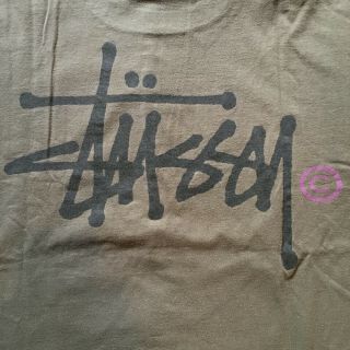 Vintage Stussy Og Script Logo T Shirt Size Xxl 90s Black Tag Made In Usa