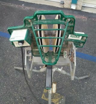Vintage Atec Ponza Pitching Machine For Baseball & Softball Use