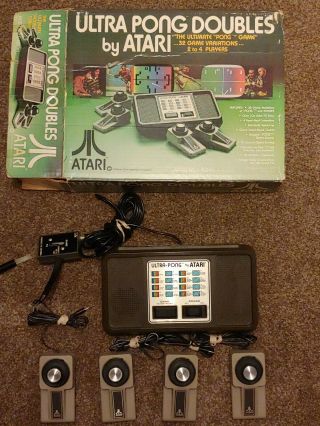 Vintage Atari Ultra Pong Doubles In The Box.