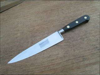 Vintage Sabatier Bazar Francais 7.  25 " Carbon Steel Chef Knife - Razor Sharp