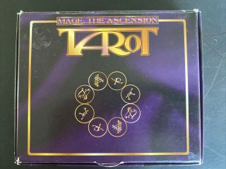 Mage: The Ascension Tarot Cards Set Box Vintage 1995 White Wolf