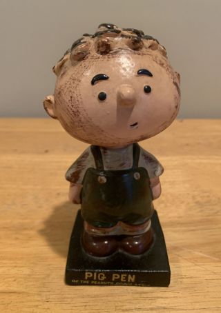 Rare Vintage Peanuts Pigpen Nodder Bobblehead From Lego In 1959 Snoopy 