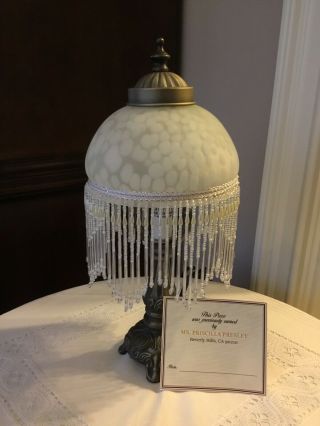 Antique Table Lamp - From Priscilla Presley Estate