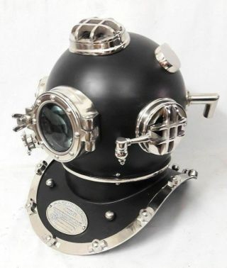 Divers Diving Helmet Scuba Style Us Navy Mark V Full Size Antique Vintage Gift