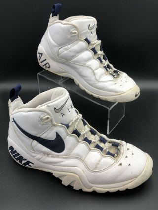 Vintage Nike Air Drc Court 960103 White High Top Sneakers Shoes Men 