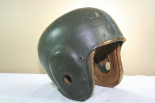 Vtg Military Antique Rawlings Hc Suspension Game Worn Football Helmet 36