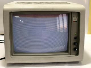 Vintage Ibm 5153 Color Display Monitor Crt 3