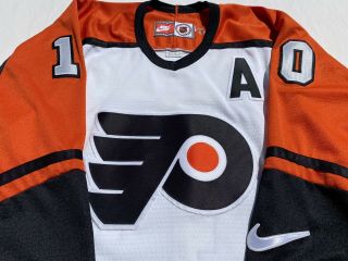 Nike Philadelphia Flyers John Leclair Authentic Jersey Size 48 Nhl Vtg Hockey