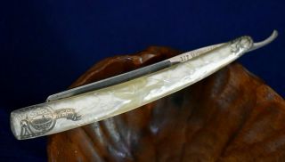 Vintage World Master Special Solingen,  6/8,  Mother Of Pearl Scales,  Silver Trim