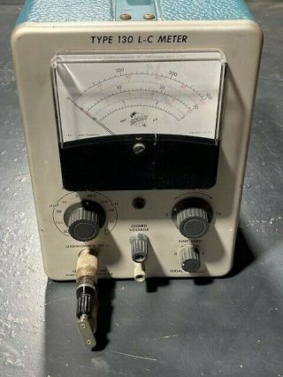 Vintage Tektronix Type 130 L - C Meter