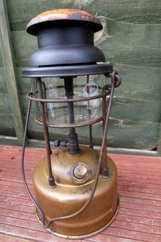 Old Vintage Tilley Pork Pie Paraffin Lantern Kerosene Lamp.  Primus Hasag Radius