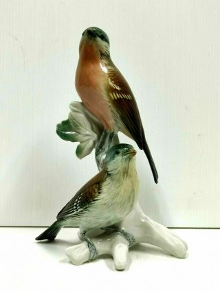 Vintage Karl Ens Volkstedt Porcelain Bird Figurine