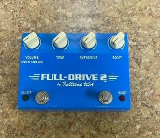 Vintage Fulltone Full Drive 2 Pre - Mosfet Distortion Effect Pedal