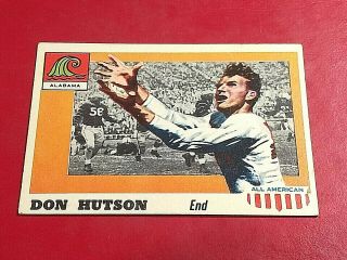 1955 Topps All American Football 97 Don Hutson Vintage 5/16 - 25