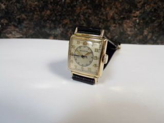 Bulova (g.  F) Vintage Mens Wristwatch (l@@k)