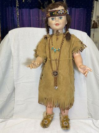 Vintage Patti Playpal Doll Unmarked 35 " Tall