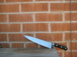 Vintage 9 " Blade Sabatier Fully Forged Large Carbon Chef Knife France