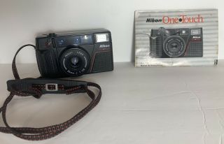 Vtg Nikon One - Touch L35af2 35mm Point And Shoot Film Camera