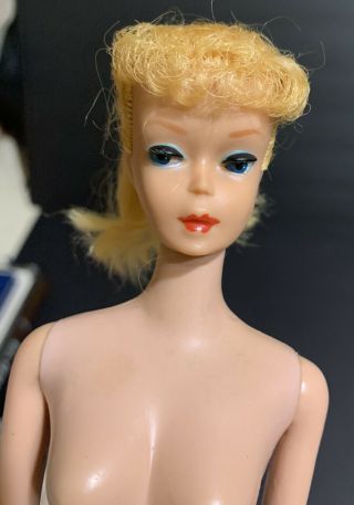 1960’s Vintage 4 Ponytail Barbie Blonde Mattel