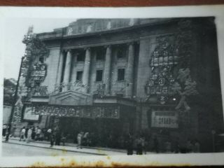 Hong Kong 1940s Kowloon China Po Hing Theatre Nathan Road Rare Candid Photograph