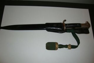 Vintage German Ww 2 Dress Bayonet Dagger Wkc Great Blade & Portepee Ww Ii