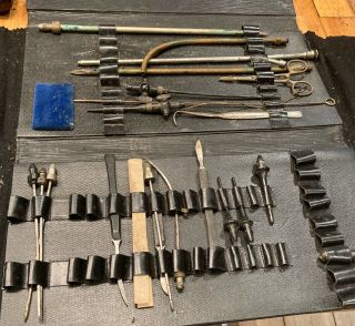 Antique Vintage Undertaker Embalmers Tool Kit