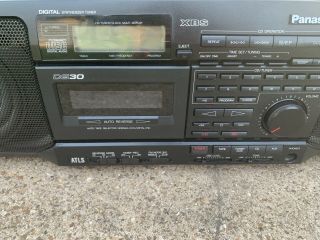 Vintage Panasonic RX - DS30 Boombox AM/FM Radio Cassette Recorder CD 1989 EUC 3