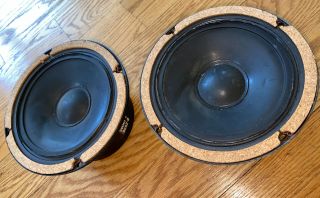 Bozak Vintage Speakers B - 208b 8 Ohms Pair