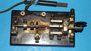 Vintage Vibroplex Telegraph Key Switch / Morse Code Serial 91835