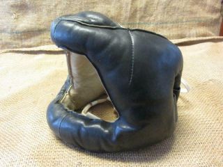 Vintage Leather Wilson Boxing Head Padding Antique Equipment Ring Gear 10093