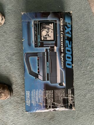 Vintage Fisher Price Pxl - 2000 Camcorder Video Movie Camera Box