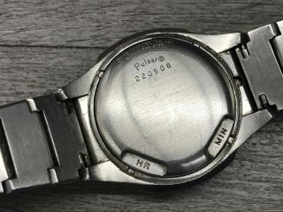 Pulsar Vintage LED Digital Watch Stainless REPAIR 3