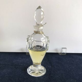 Vintage Christian Dior " Diorling " 1 Oz.  Amphora Perfume Bottle