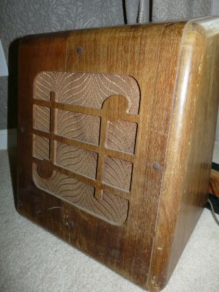Vintage Jensen Pm12gs 12 " Speaker & Tube Amplifier Guitar Wood Cabinet